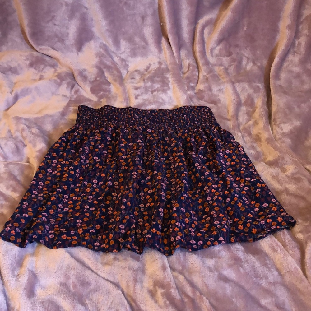 Floral patterned skirt
